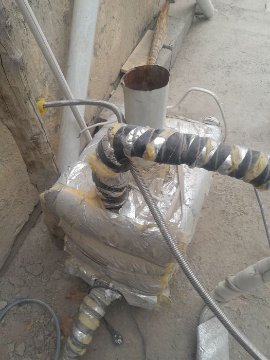 Газовый котёл, ва токда ишлайди,