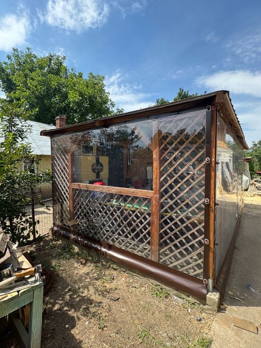 Folie terasa transparenta Cristal clear