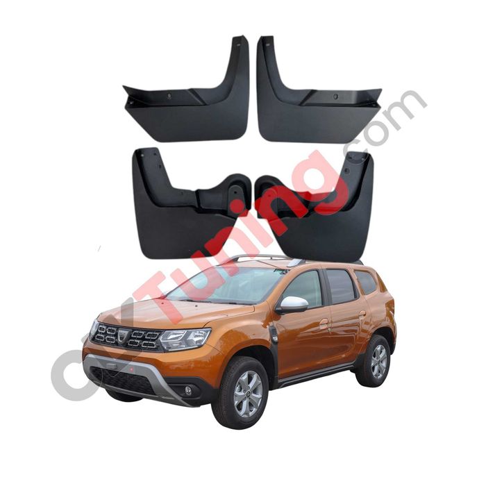 Aparatori noroi dedicate Dacia Duster 2 2018+  fata si spate