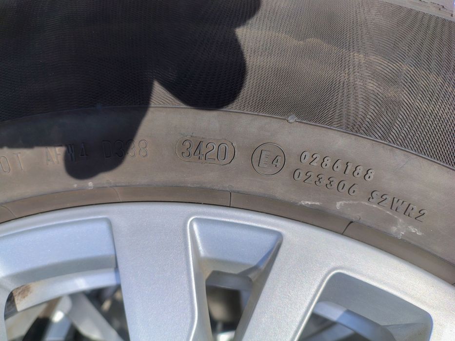 Jante 5x112 r18 cu anvelope 255/60 r18