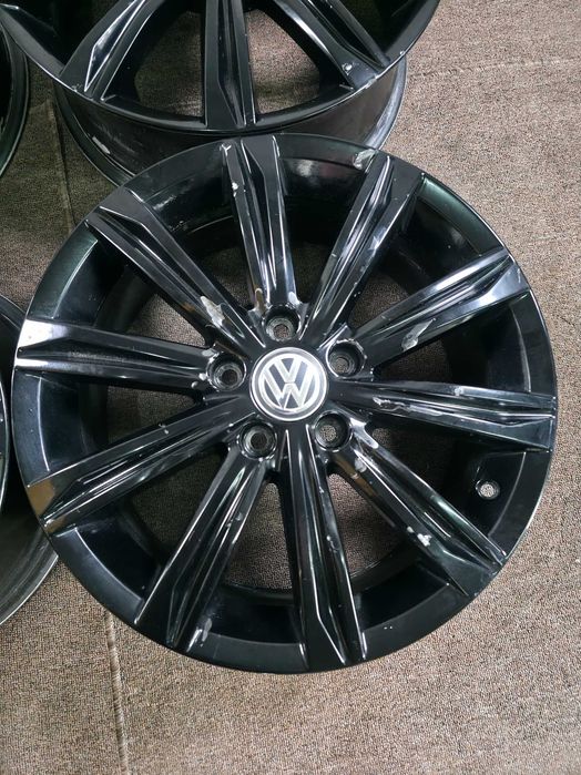 4 Jante Aliaj 5x112 17'' 6.5J ET 52 - OEM VW Touran Sharan Caddy T-Roc Golf Tiguan / Skoda Octavia Superb Karoq Yeti