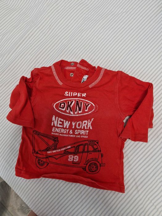 Промо  30 лв DKNY  Бебе дрехи 3 до 6 месеца  яке дънки  космонавт