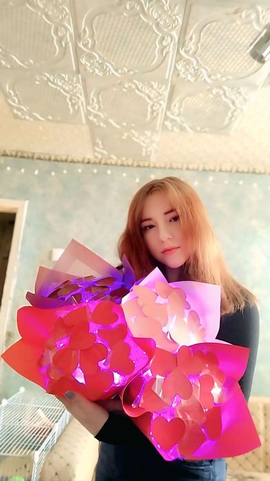 Цветы бабочки/сердечки