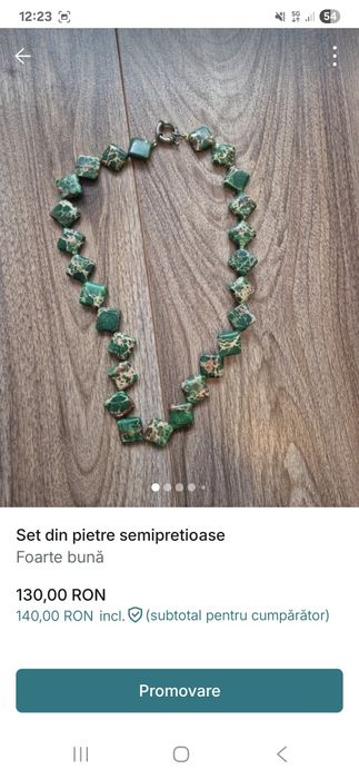 Vand bijuterii din pietre semipretioase