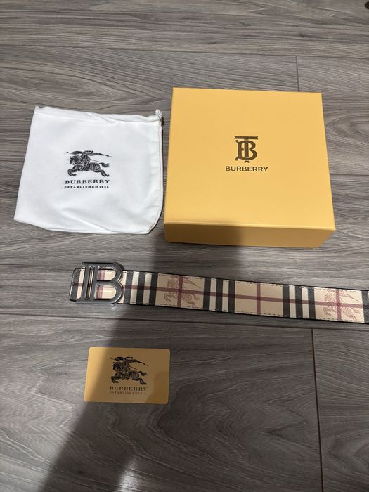 Curea burberry 125 cm
