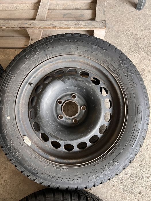 jante audi/vw 16 inch + 225/55/16 , Gt radial , 6.5-7 mm