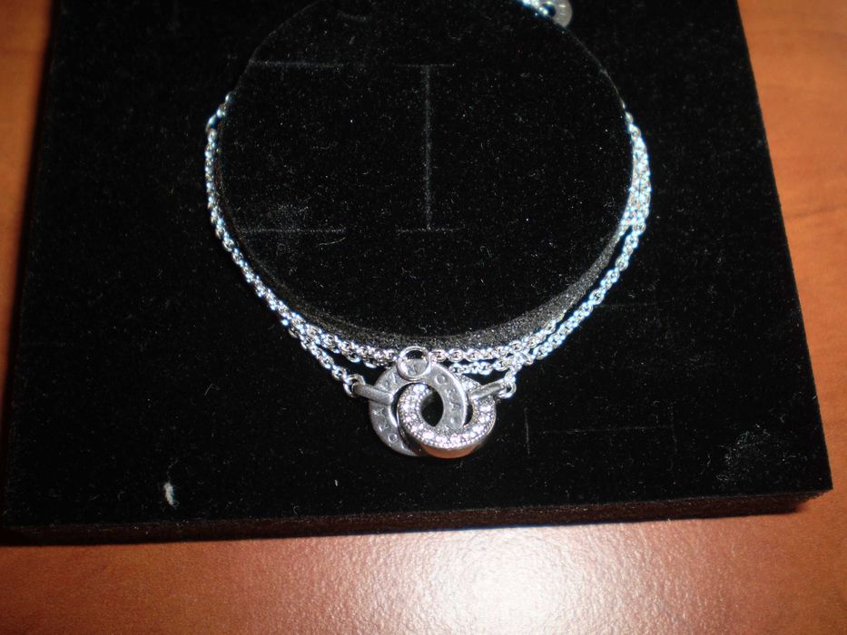 Pandora, lantisor argint 925, pietre zirconiu