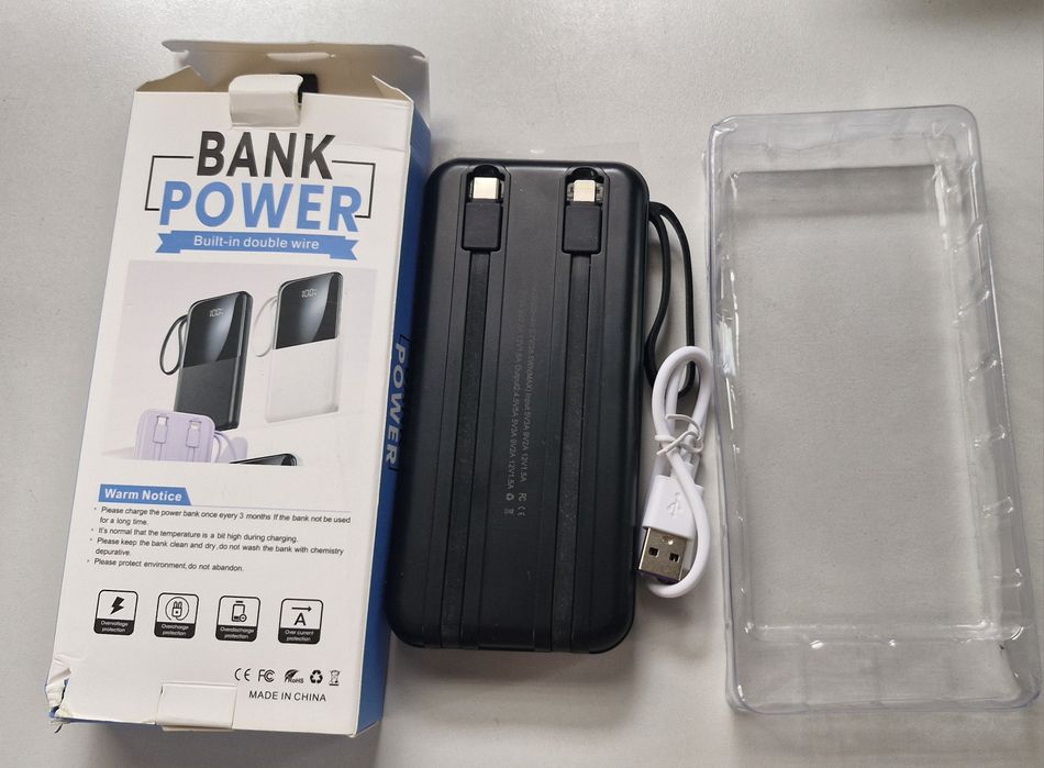 Baterie externa Bank Power - 20.000 mAh