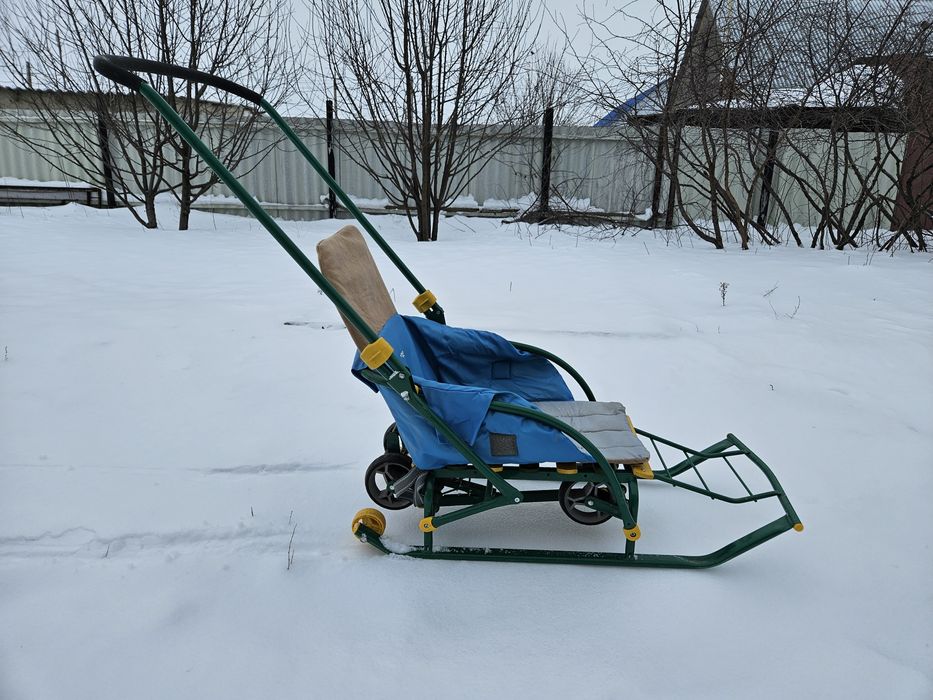Продам складные санки
