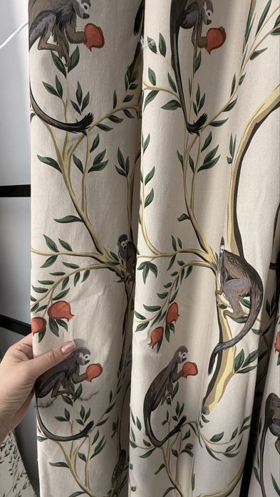 Готовый комплект штор