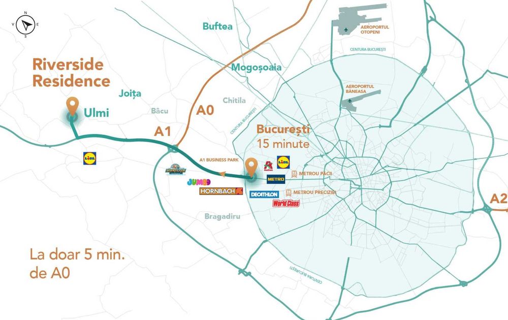 Casa ansamblu residential Riverside Residence Faza 2