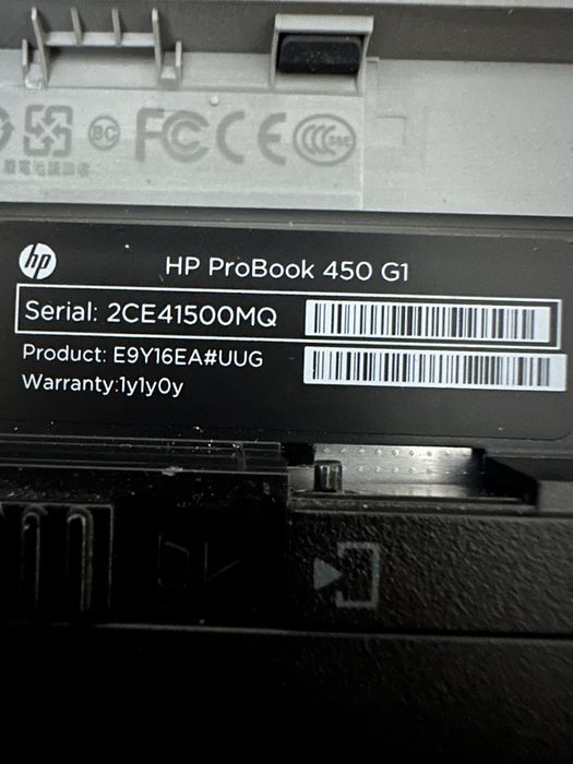Laptop HP ProBook 450 G1