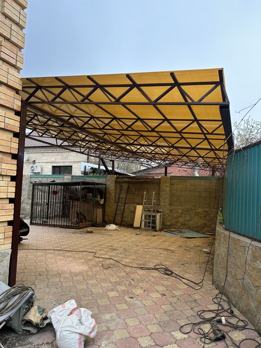 Установка навесов