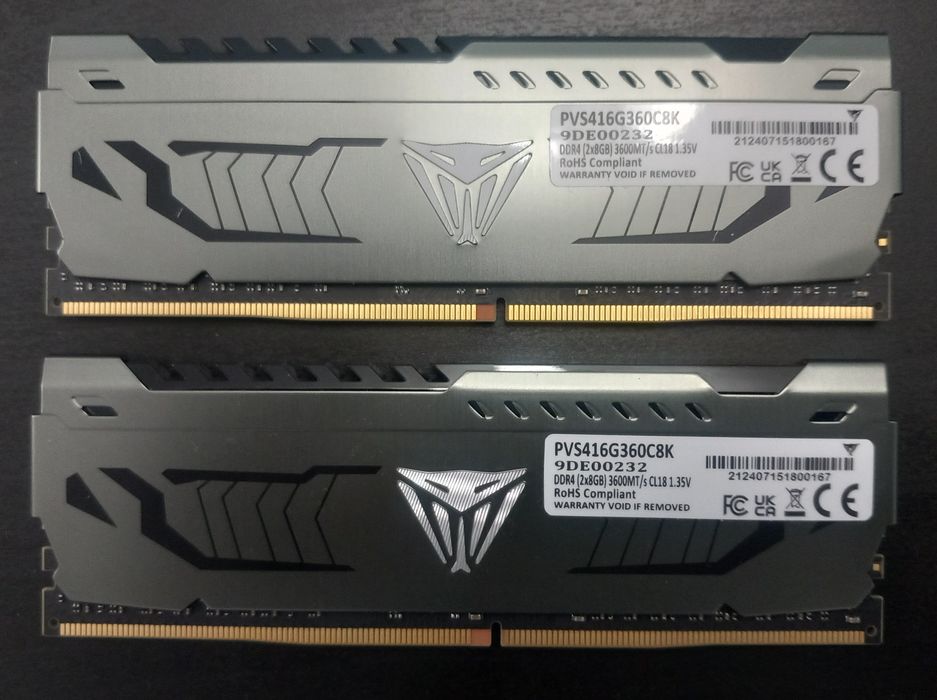 RAM памет 16GB (2x8GB) DDR4 3600MT/s