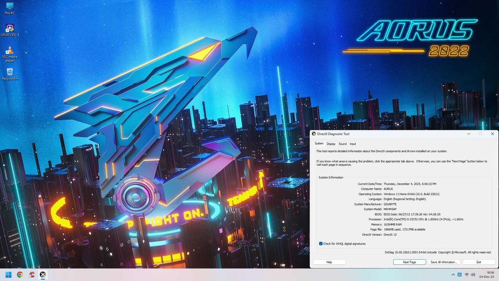 Vand Mini PC Gigabyte i5 Quad/16GB DDR3/SSD 240GB/WiFi/W11 la 500lei