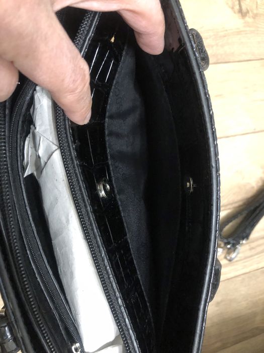 Сумка тоут кожаная