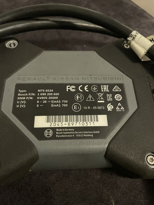 Diagnoza Renault Can Clip sonda originala laptop CF31