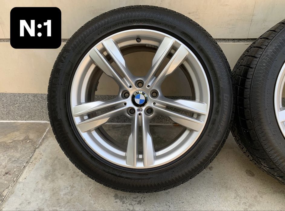 Оригинални джанти BMW X5 X6 F15 F16 E70 зимни гуми 255/50R19 285/45R19