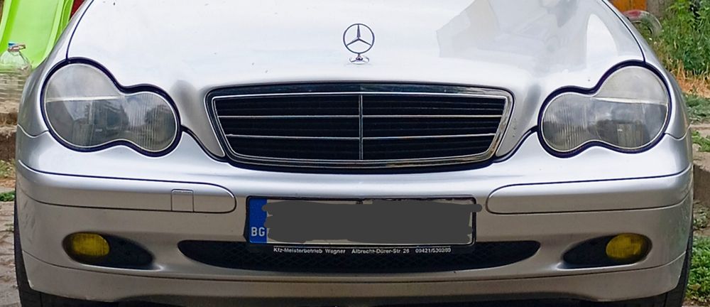 Решетка w203 Mercedes c-class