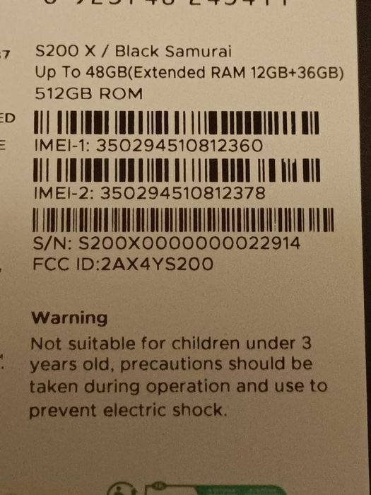 Doogee S200 X 5G RAM 12GB/512GB