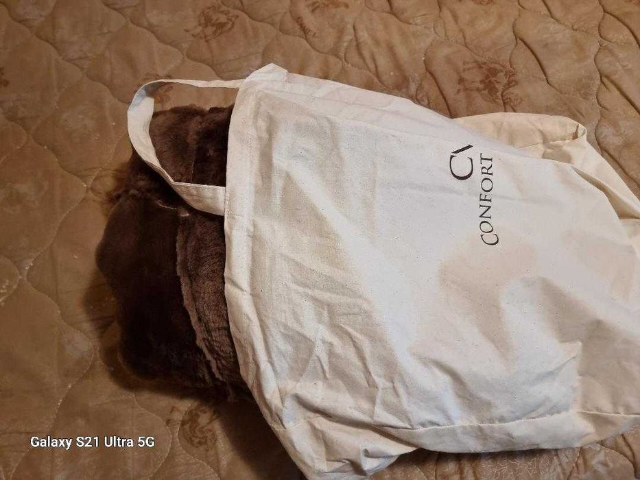 Cojoc damă blana naturală clasa LUX, ultrafinisaj, marimea XL/XXL, Made in Romania, Orastie, fabricat pentru export, purtat de 2 ori, este impecabil