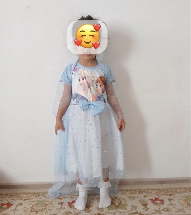 Платье Эльза на 3-5л