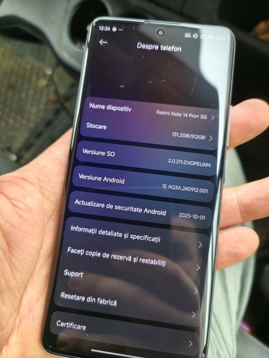 Xiaomi Redmi note 14 pro+