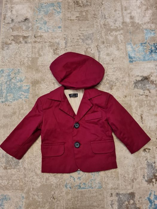 Sacou și șapcă bebe