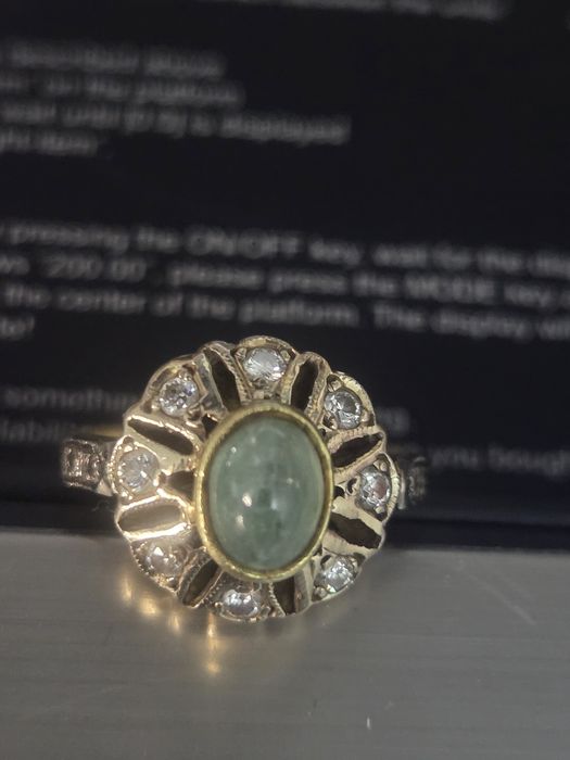 Кольца 750 проба брилиант советские.
