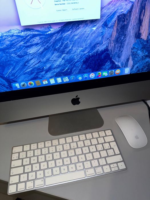 iMac 21.5 inch, intel i5, stare excelenta