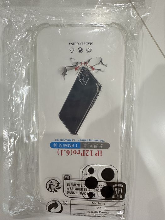 Протектор и кейс за iphone 12 pro