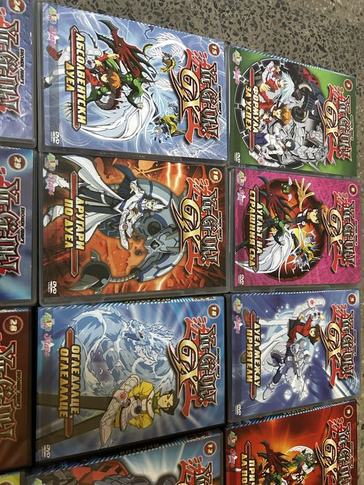 Yu-Gi-Oh GX на DVD и Трансформърс