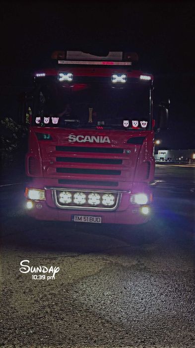 Camion Forestier Scania