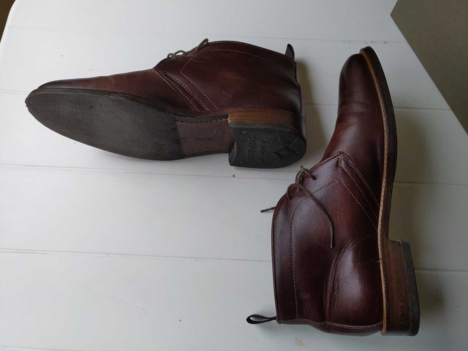 Мъжки боти Bata, естествена кожа №41 (отговаря на 42)