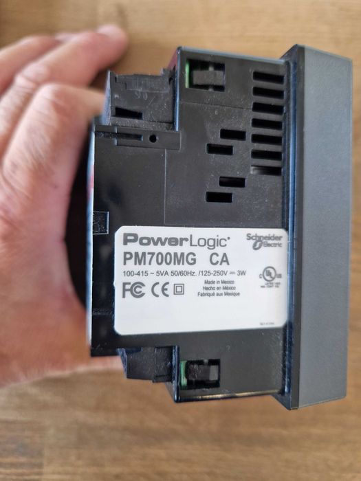 Power meter \ contor MerlinGerin / Schneider POWERLOGIC PM700 MG CA