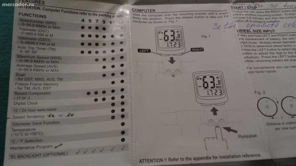 Kilometraj biciclete