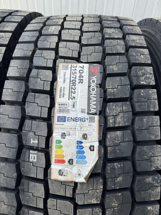 Anvelope camion tractiune yokohama 315 70 R22.5