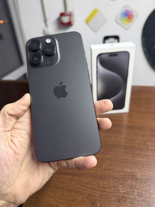Vand Iphone 15 Pro Max 512Gb Titanium Black Full box