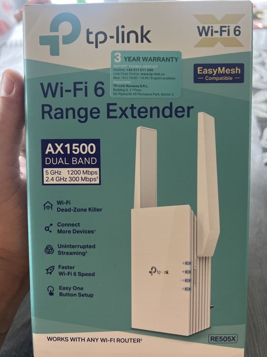 Tp-link RE505X wi-fi 6
