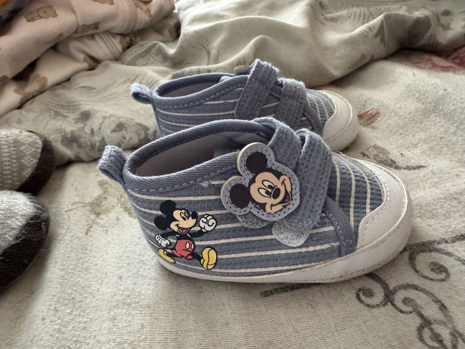 Бебешки обувки Стич и Мики