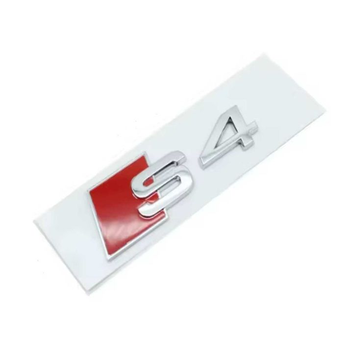 Set embleme fata/spate AUDI Sline Emblema grila / haion S3 S4 S5 S6 S7