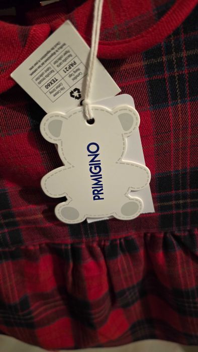 Rochie Primigino, (NOUA cu eticheta)de Craciun ptr bebelusi fetita