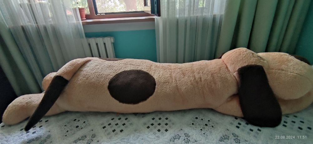 Собака - подушка, 1.5м