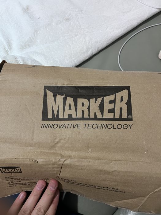 lagaturi ski Marker Race 10 TCX Ski Binding ne folosit