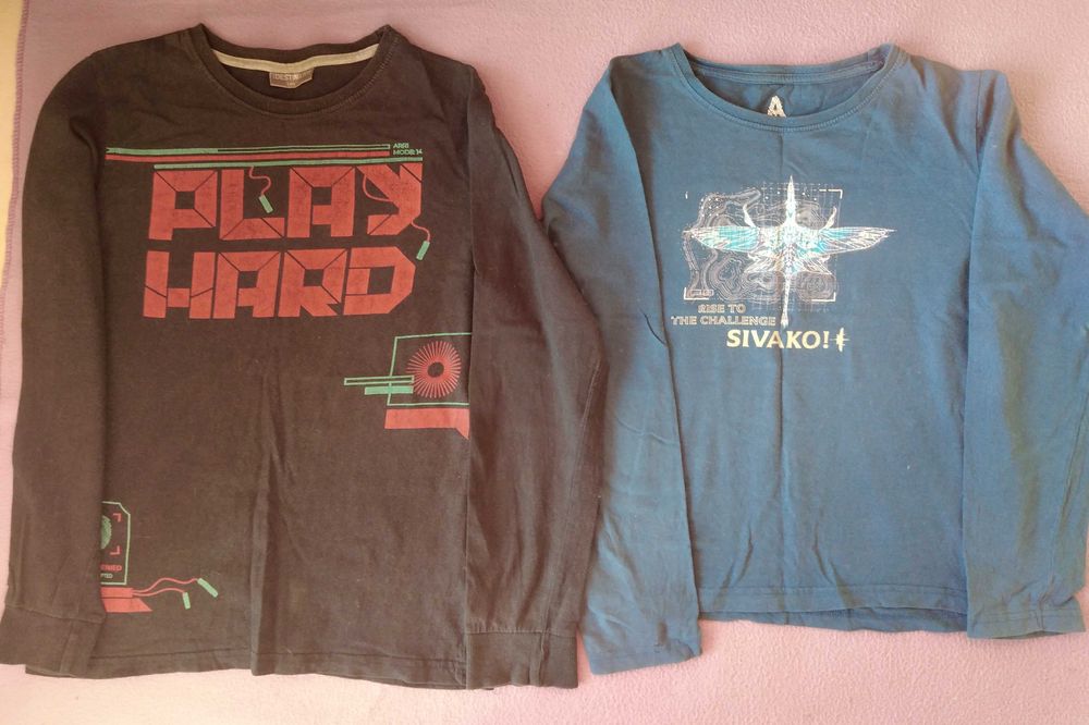 Яке, суичер Puma, Minecraft, блузки, долнища, тениски, потници 146/152