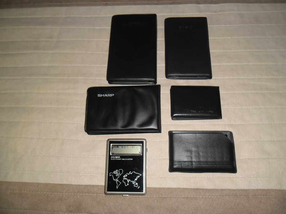 Calculatoare Casio si Sharp Japan anii 80