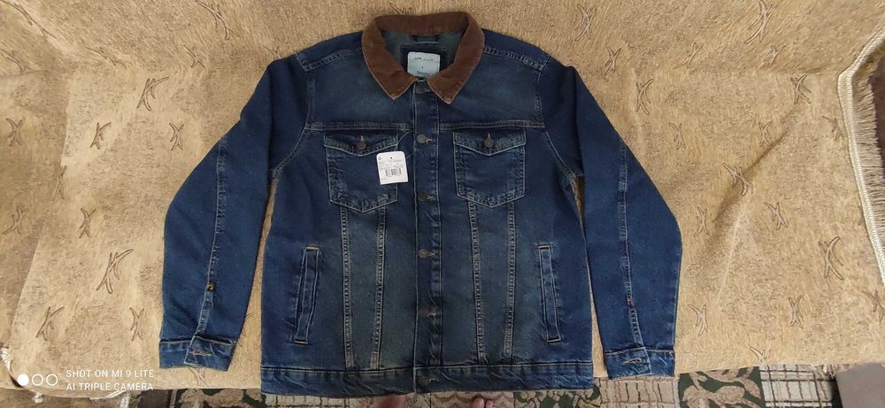 Джинсовая куртка мужская