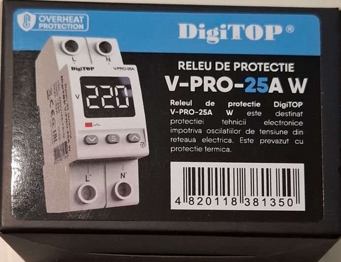 Releu de protecție DigiTOP