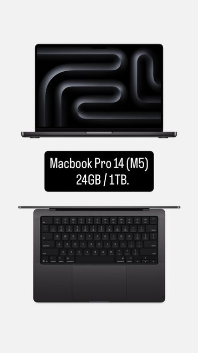 Macbook Pro M5 24GB/1TB New