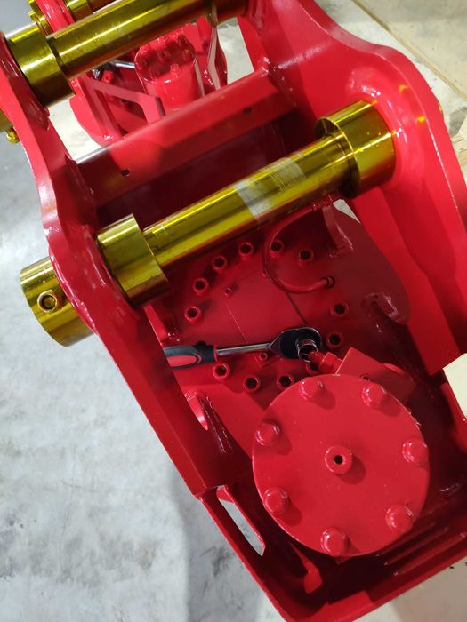 Cupla rapida mecanica rotativa miniexcavator/excavator/buldoexcavator